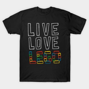 Live Love Lego T-Shirt